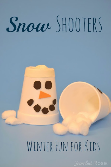 Snow Shooters….Indoor Activity For A Snowy Day